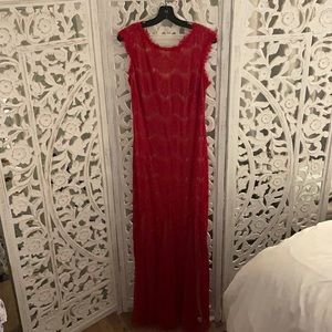 Betsy & Adam Formal Lace Dress